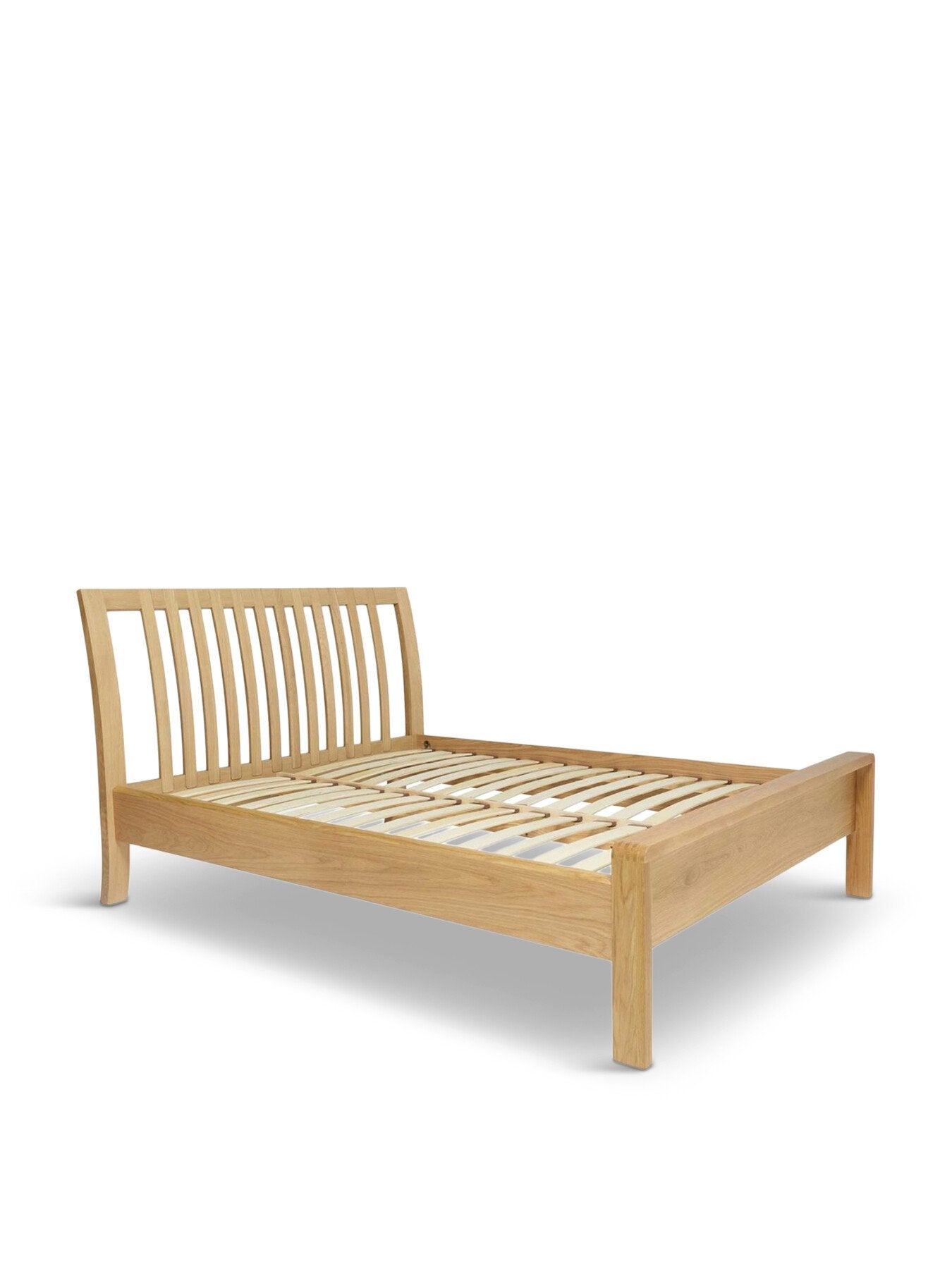 Ercol Bosco Brown Wood King Bed Frame