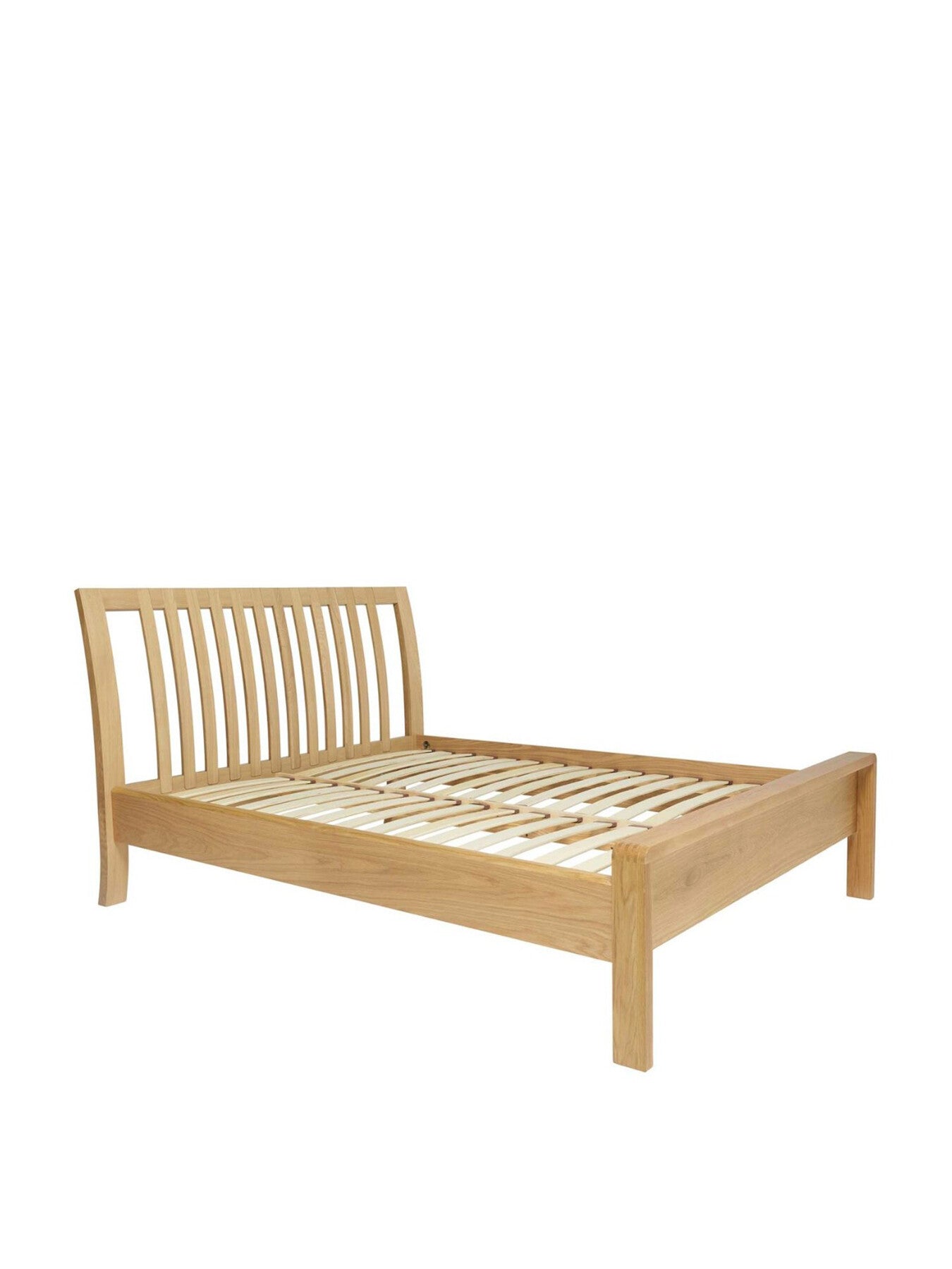 Ercol Bosco Brown Wood King Bed Frame
