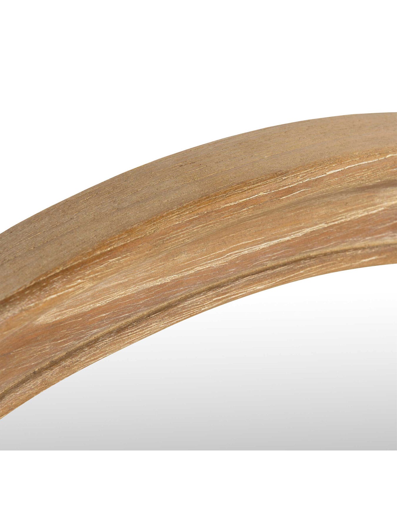 Cecile Light Wood French Style Gallery Mirror