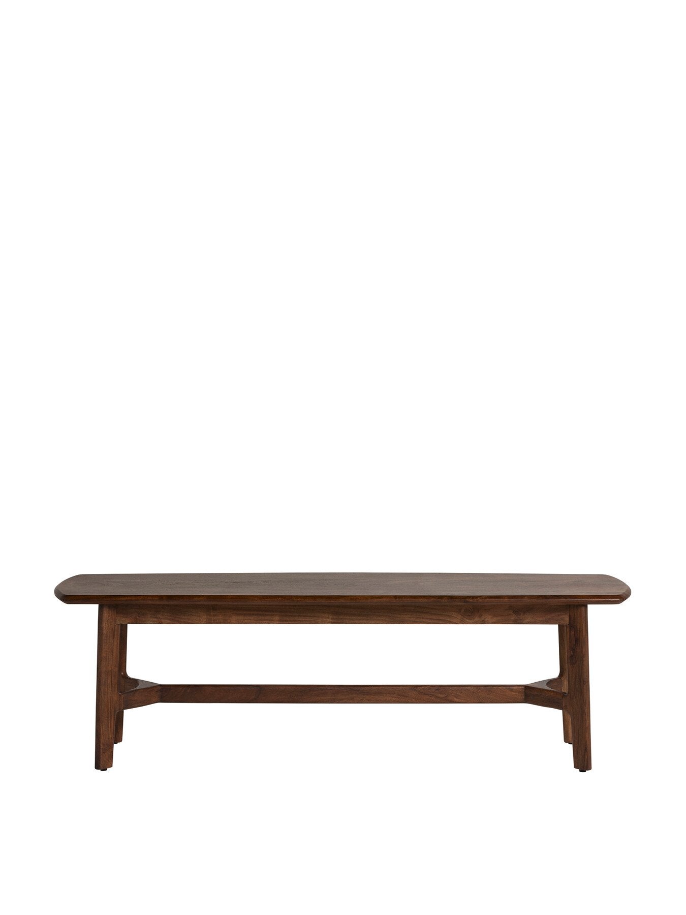 Brown Cresta Acacia Wood Dining Bench