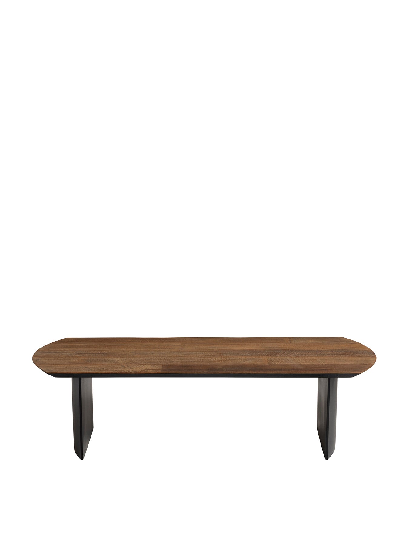 Brown Syracuse Brown Wood Rectangular Coffee Table