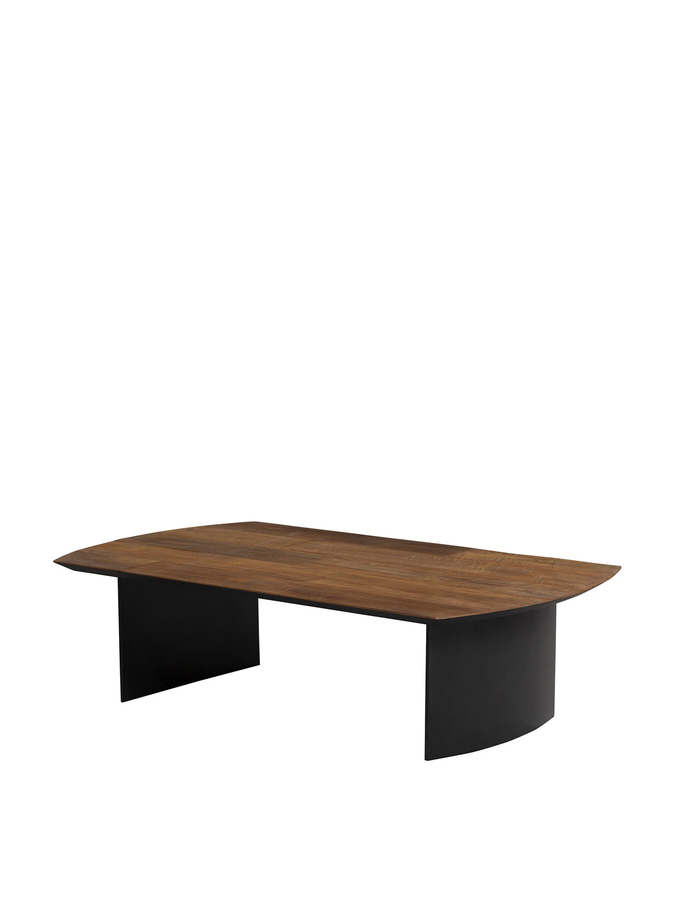 Brown Syracuse Brown Wood Rectangular Coffee Table