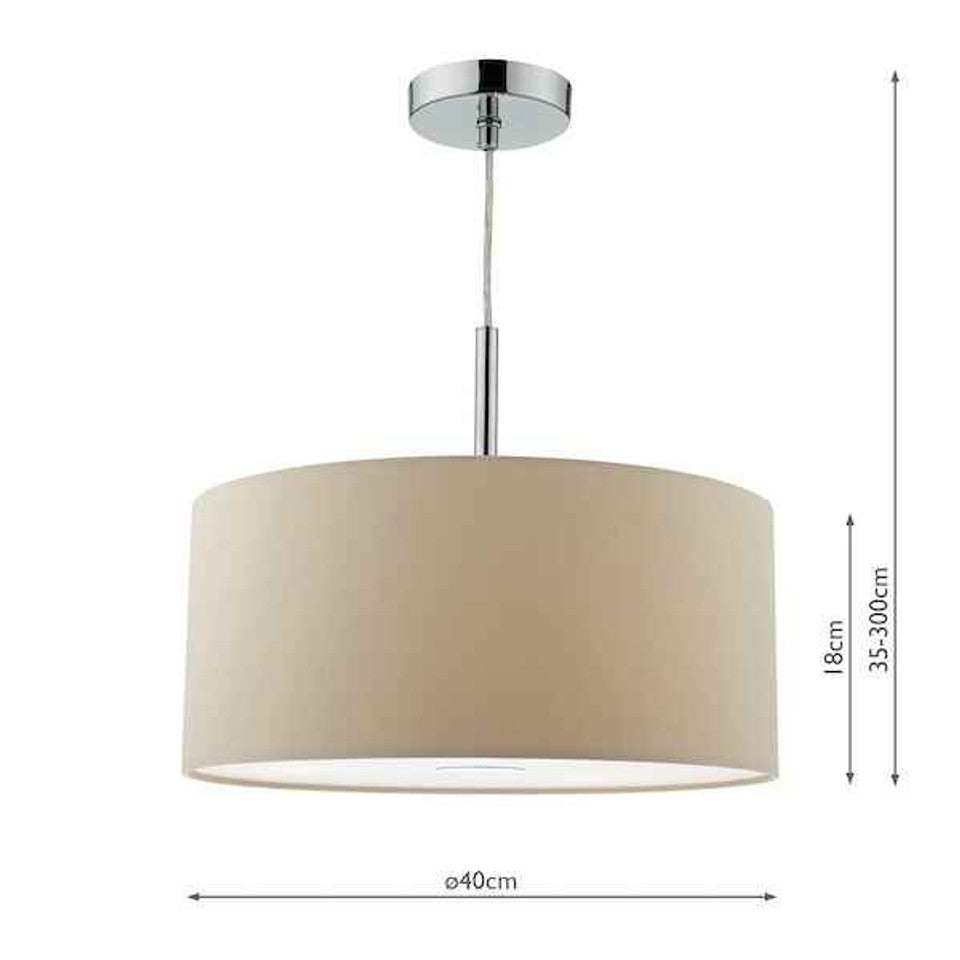 Ronda 3 Light Pendant 40cm