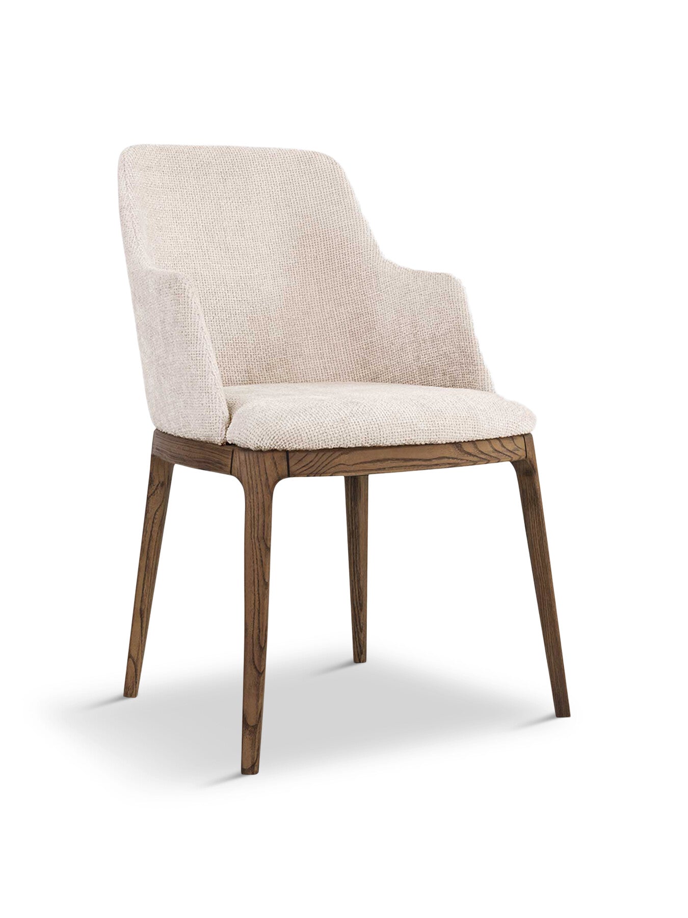 Neutral Dakota Neutral Fabric Dining Chair
