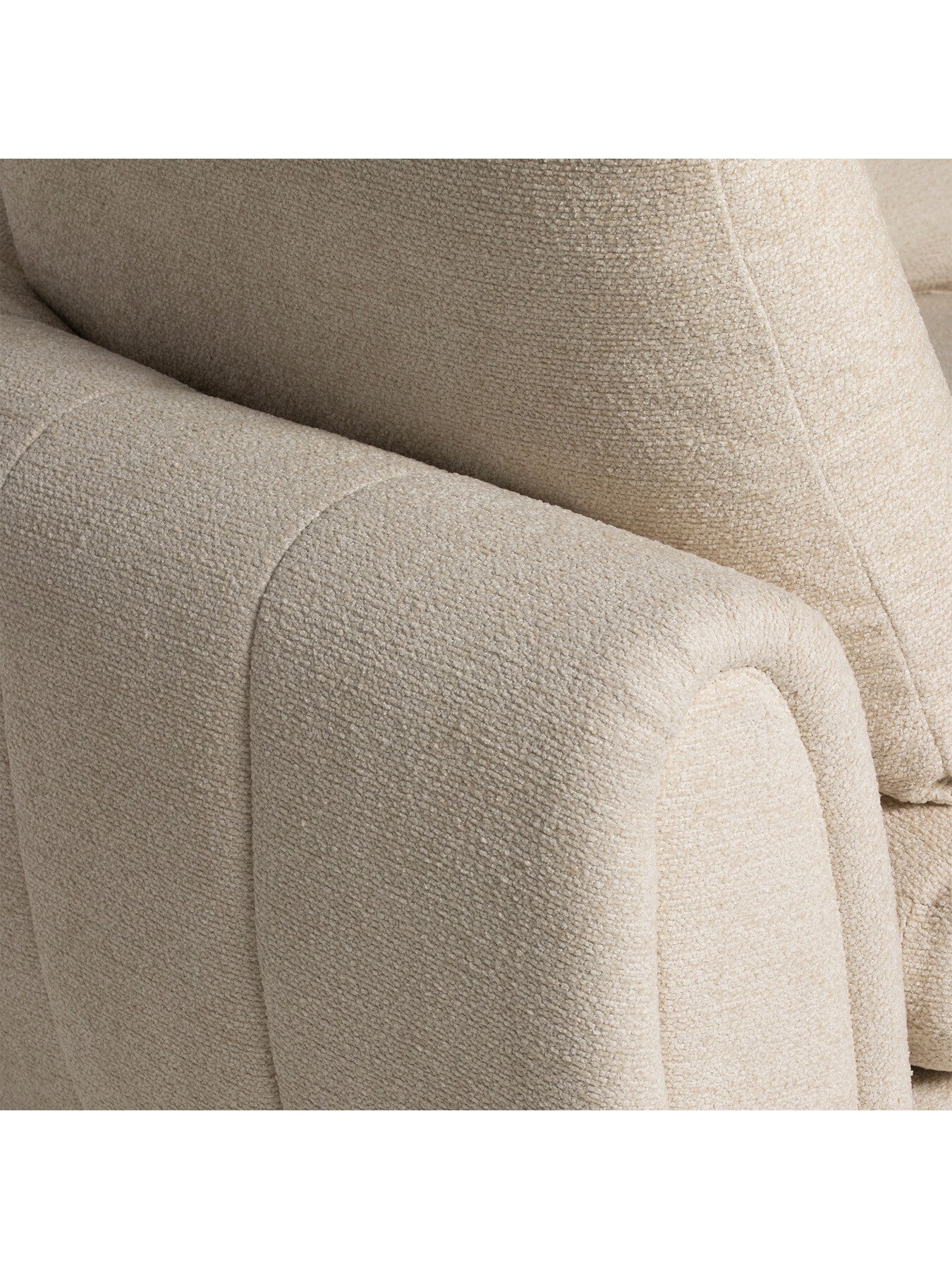 Damaris Fabric Modular 1 Seater Sectional Corner Unit