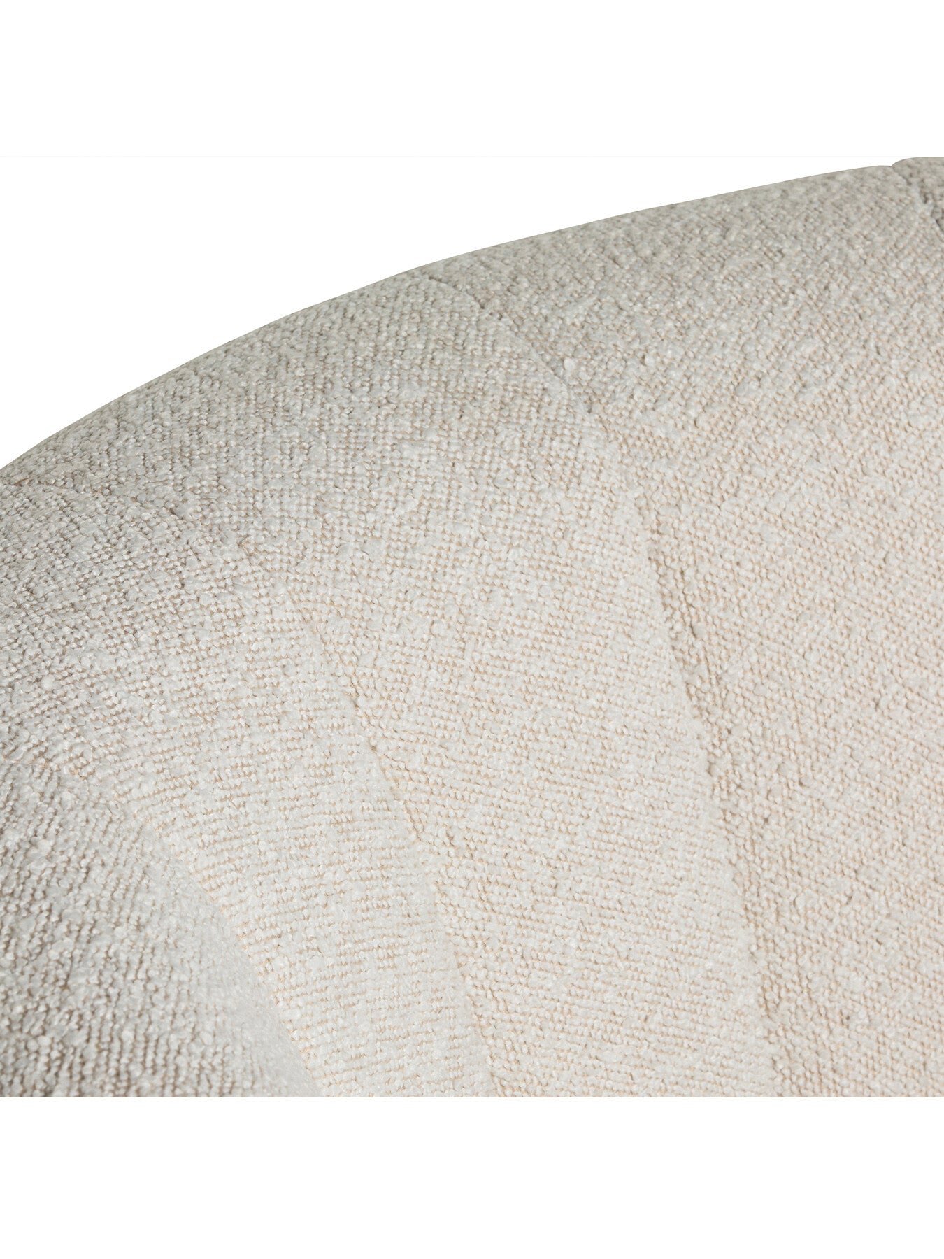 White Fontana White Fabric 1 Seater Armchair