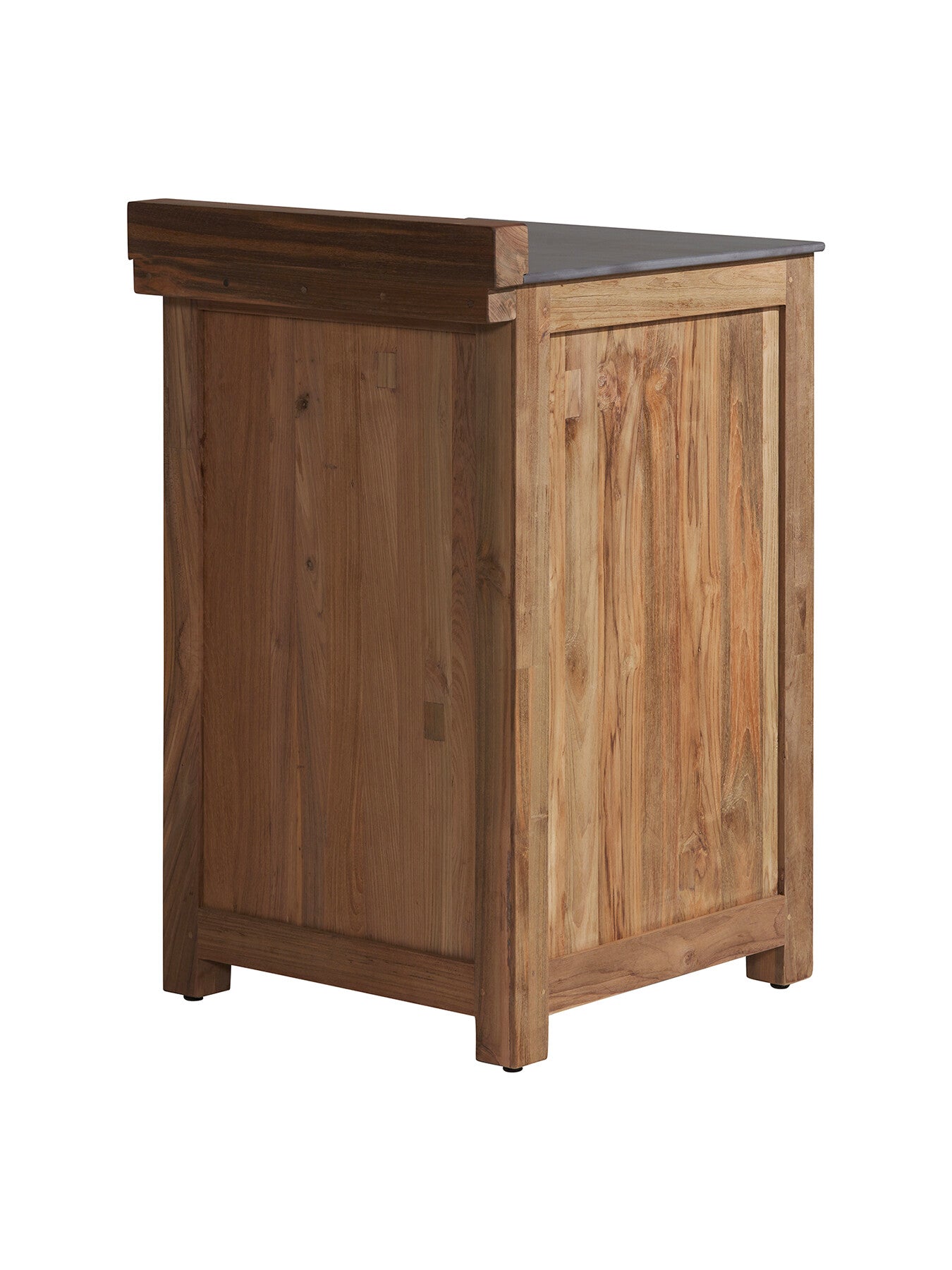 Grenada Reclaimed Teak Wood 3 Drawer Grill Table