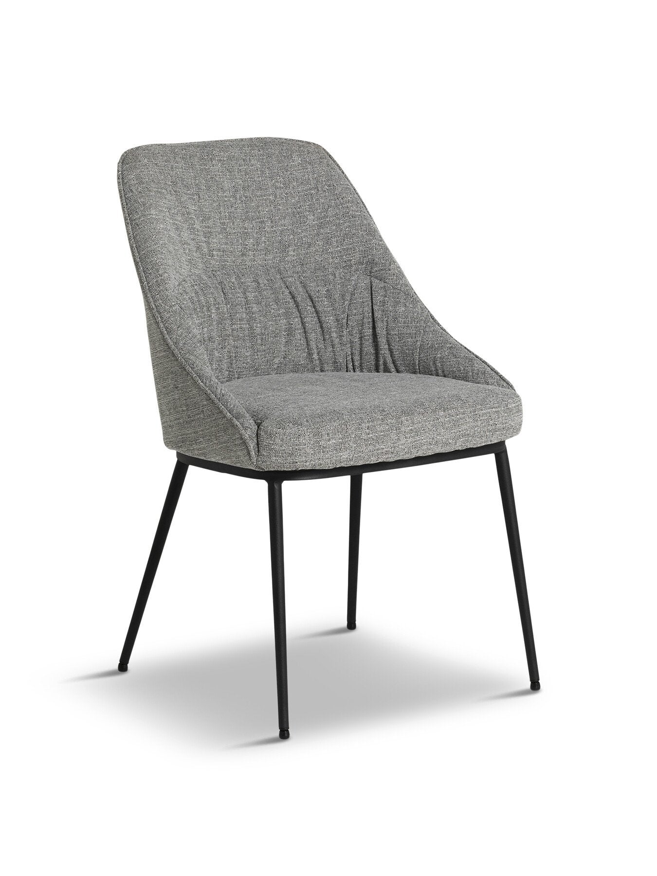 Grey Hatton Light Grey Fabric Dining Chair