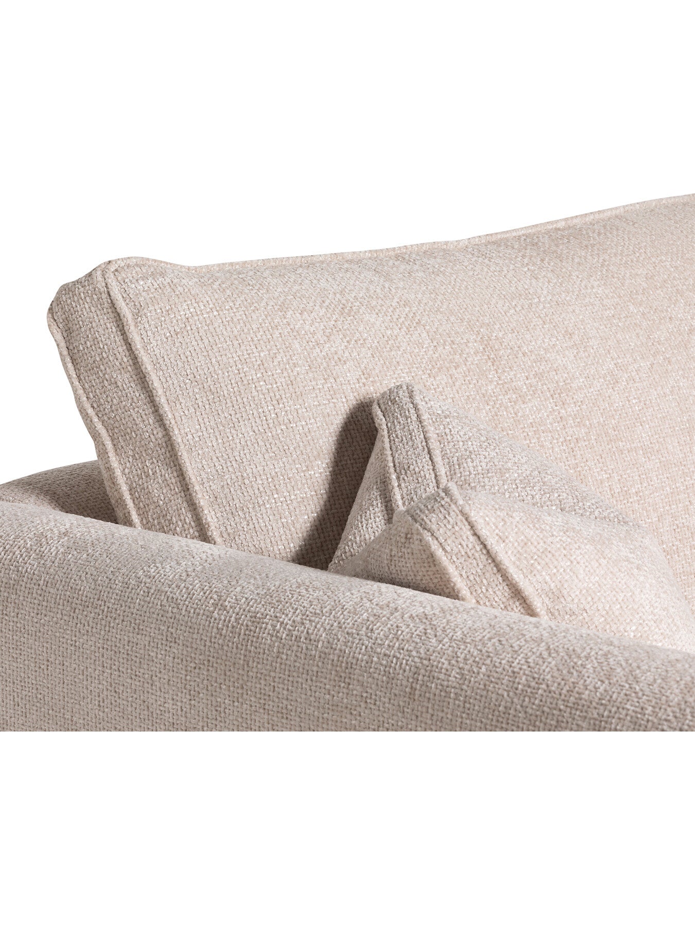 Neutral Harrington Fabric Snuggle Chair