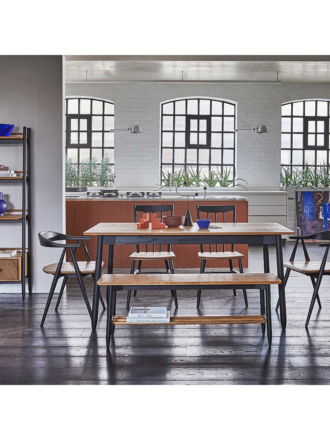 Ercol Monza Oak Bench