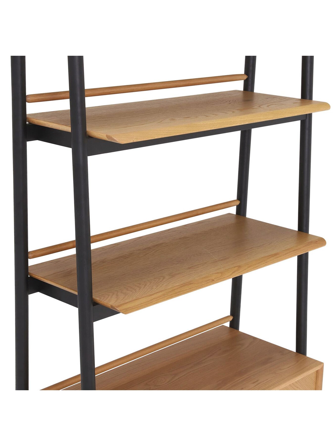 Ercol Monza Oak Tall Shelving Unit