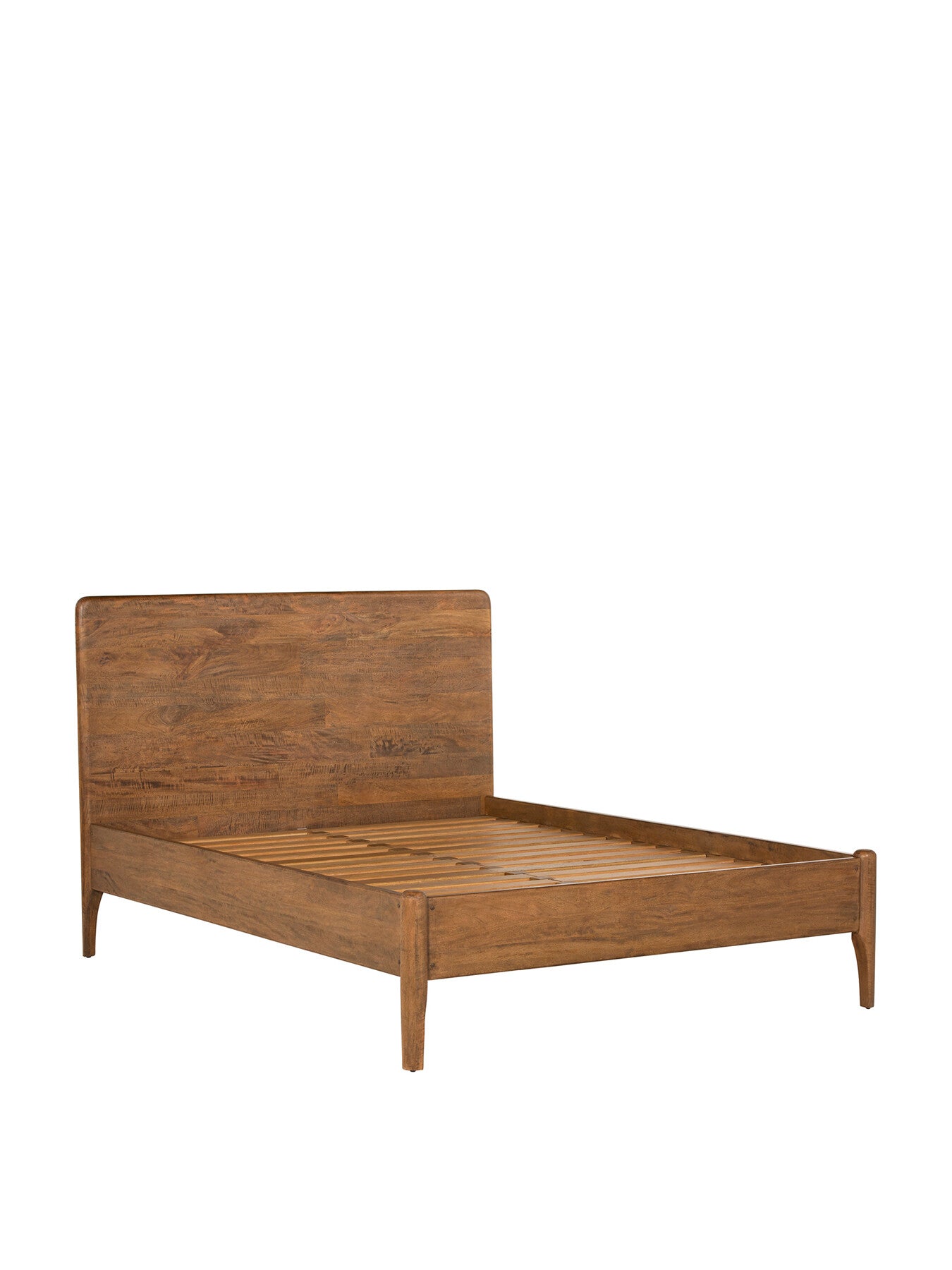 Mara Mango Wood King Bed Frame