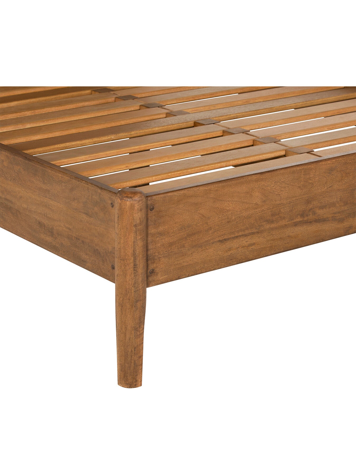 Mara Mango Wood King Bed Frame