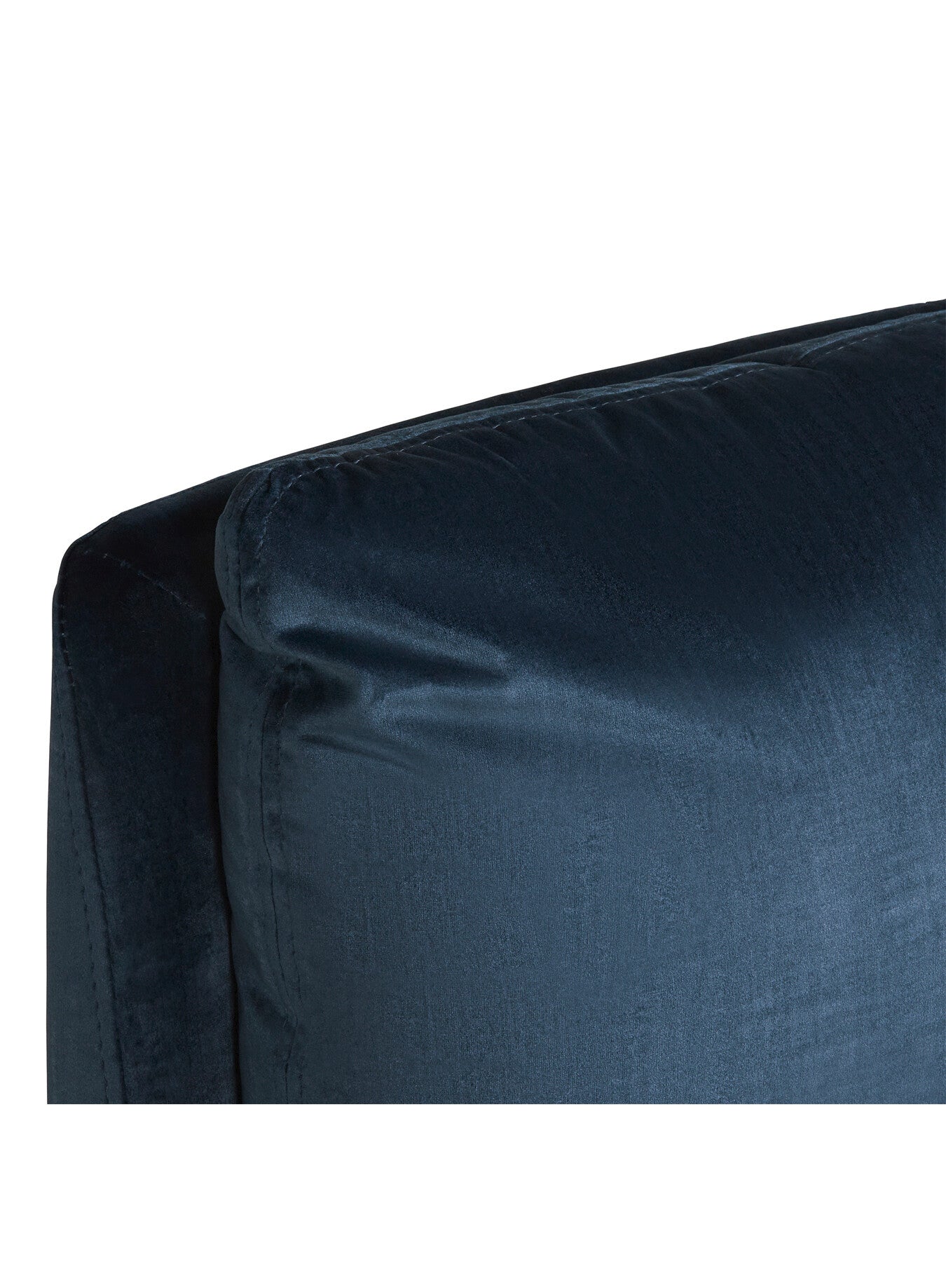 Marcel Velvet Swivel Chair, Blue