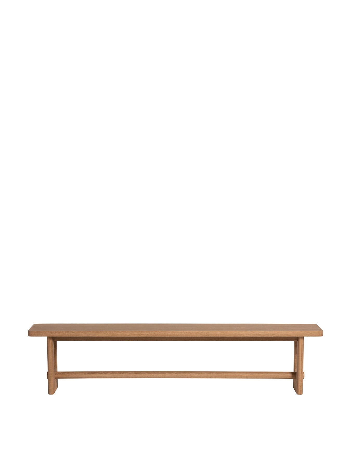 Brown Olav Neutral Wood 186Cm Dining Bench