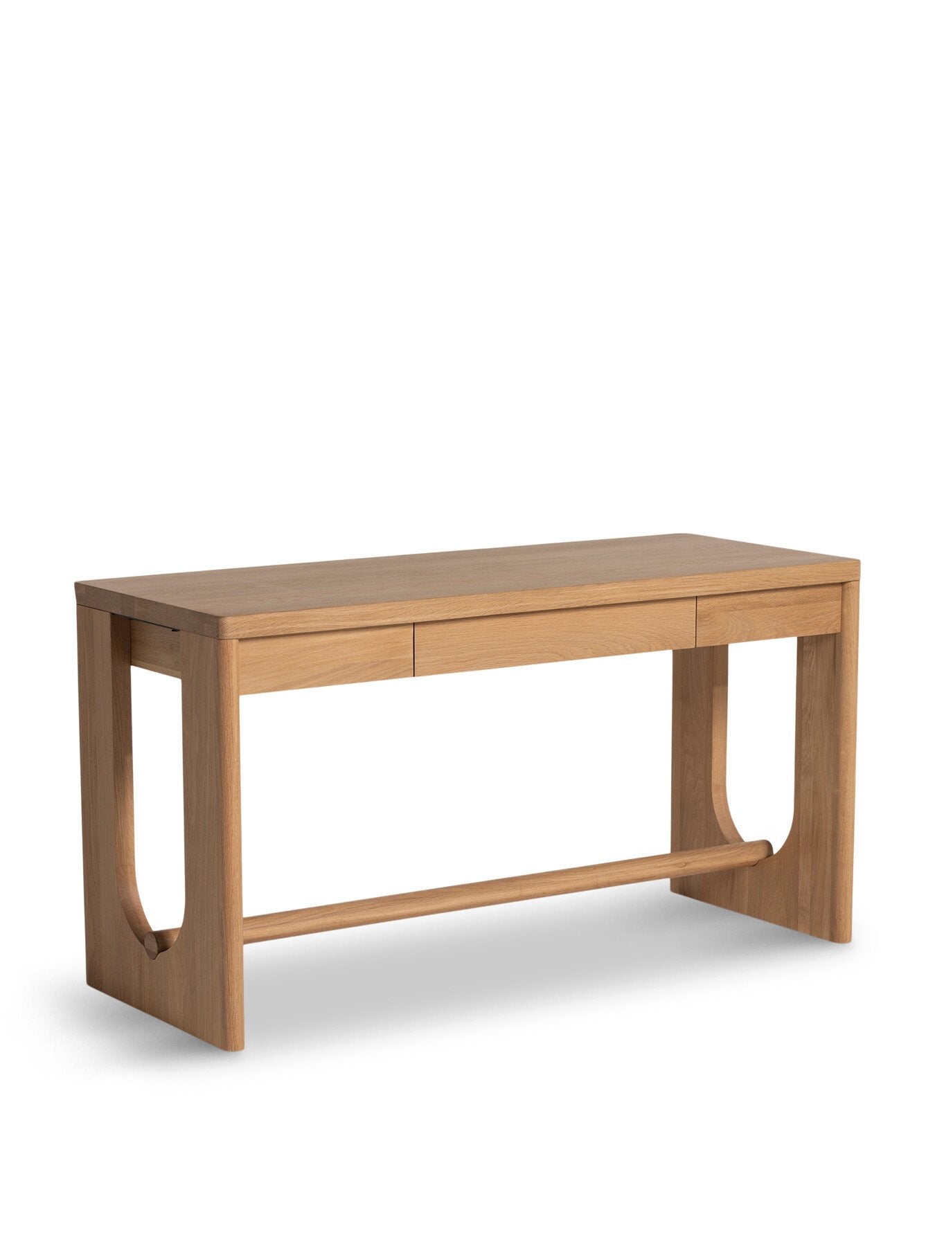 Brown Olav Neutral Wood 140Cm Computer Desk