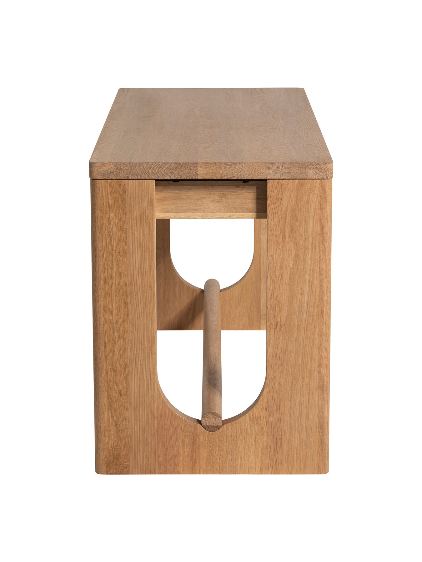 Brown Olav Neutral Wood 140Cm Computer Desk