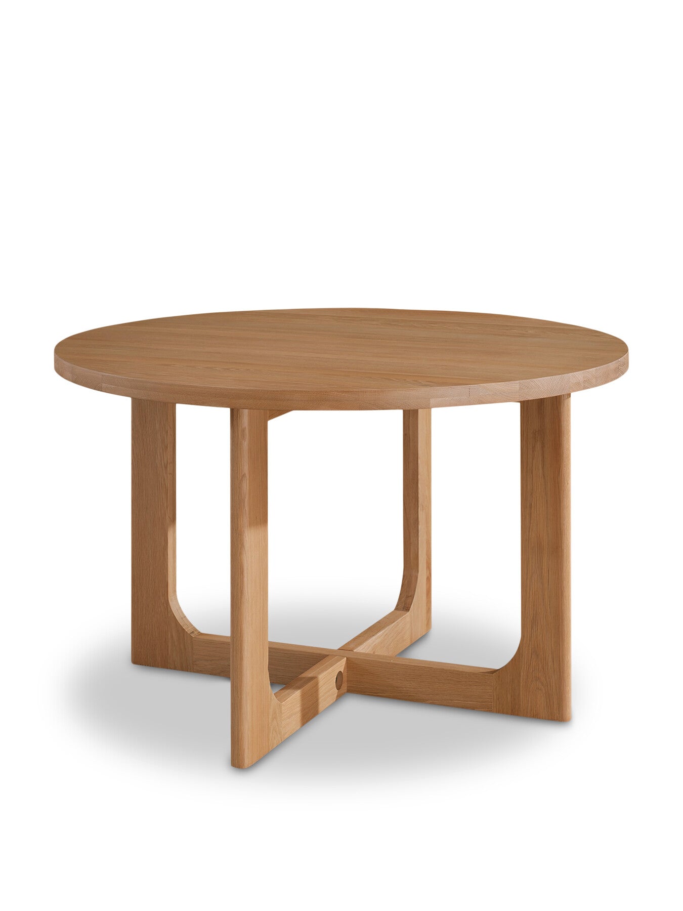 Neutral Olav Neutral Wood 120cm Round Dining Table