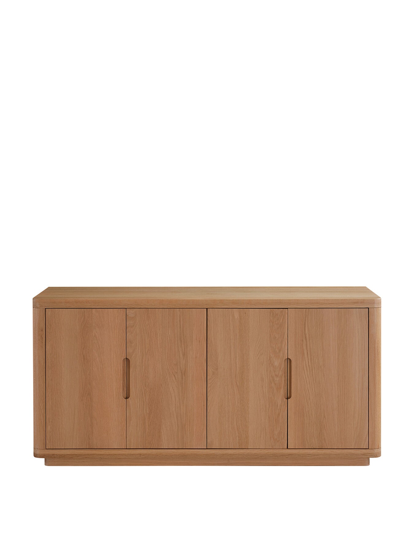 Olav Neutral Wood 4 Door Sideboard