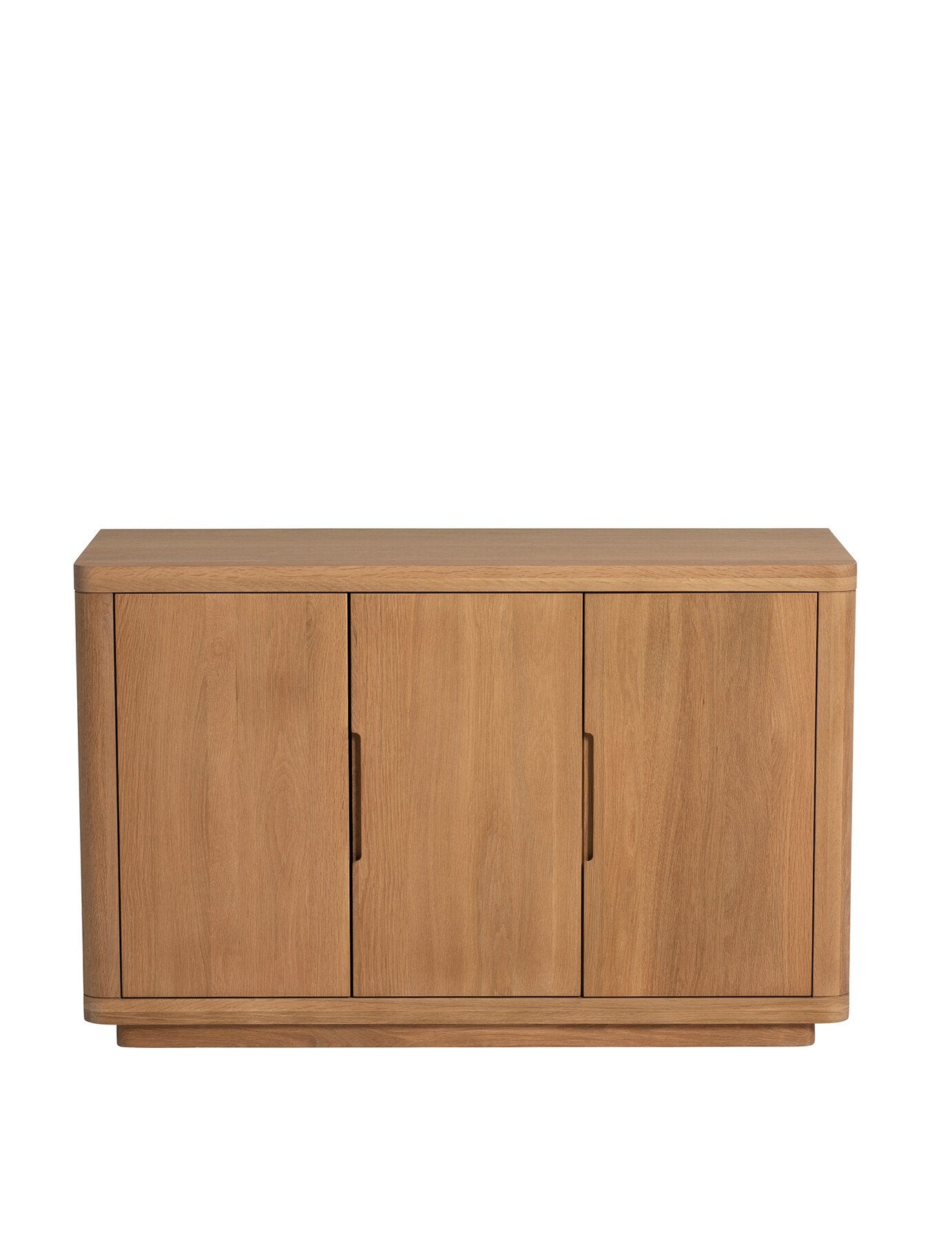 Brown Olav Neutral Wood 3 Door Sideboard