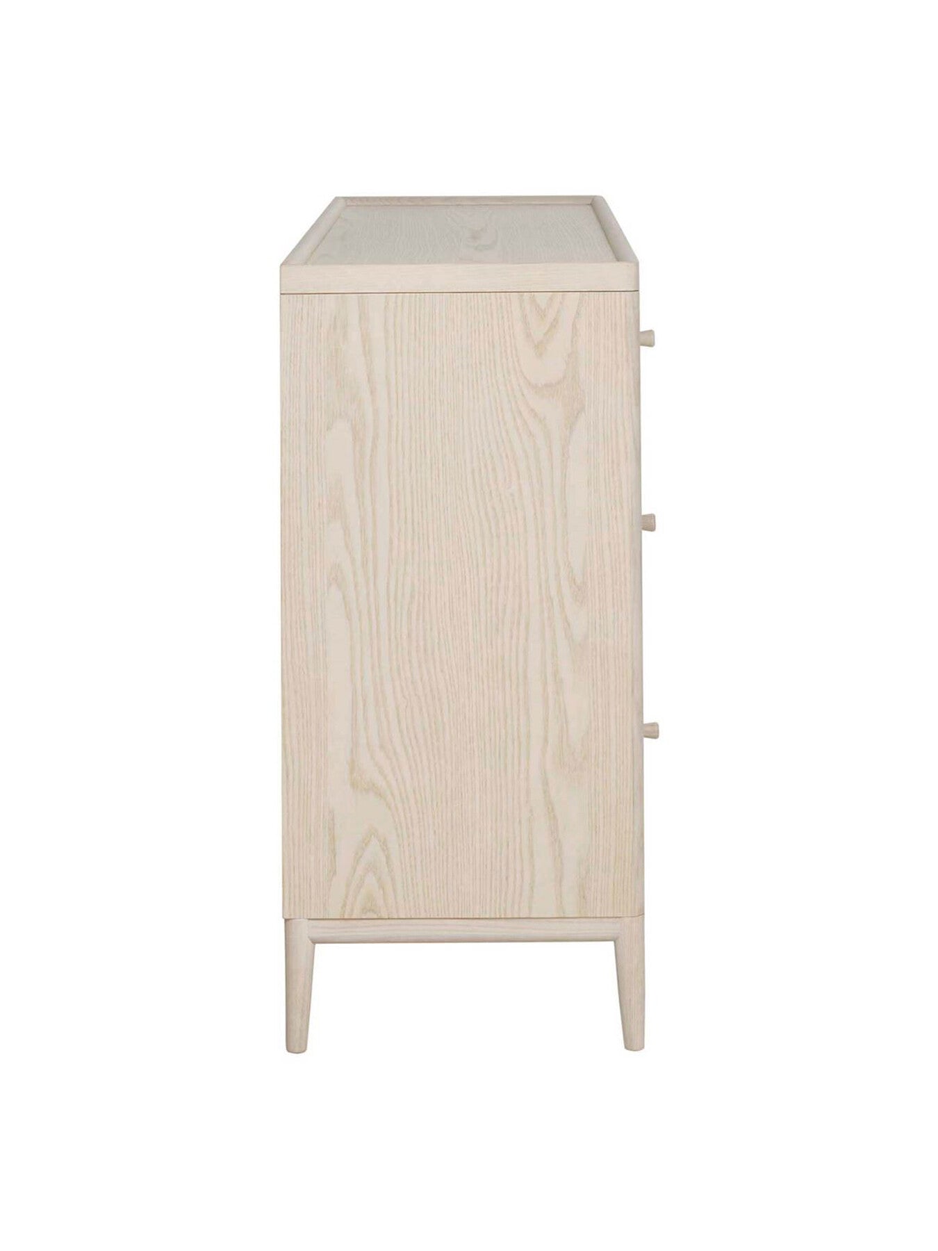 Salina Pale Wood 6 Drawer Wide Chest