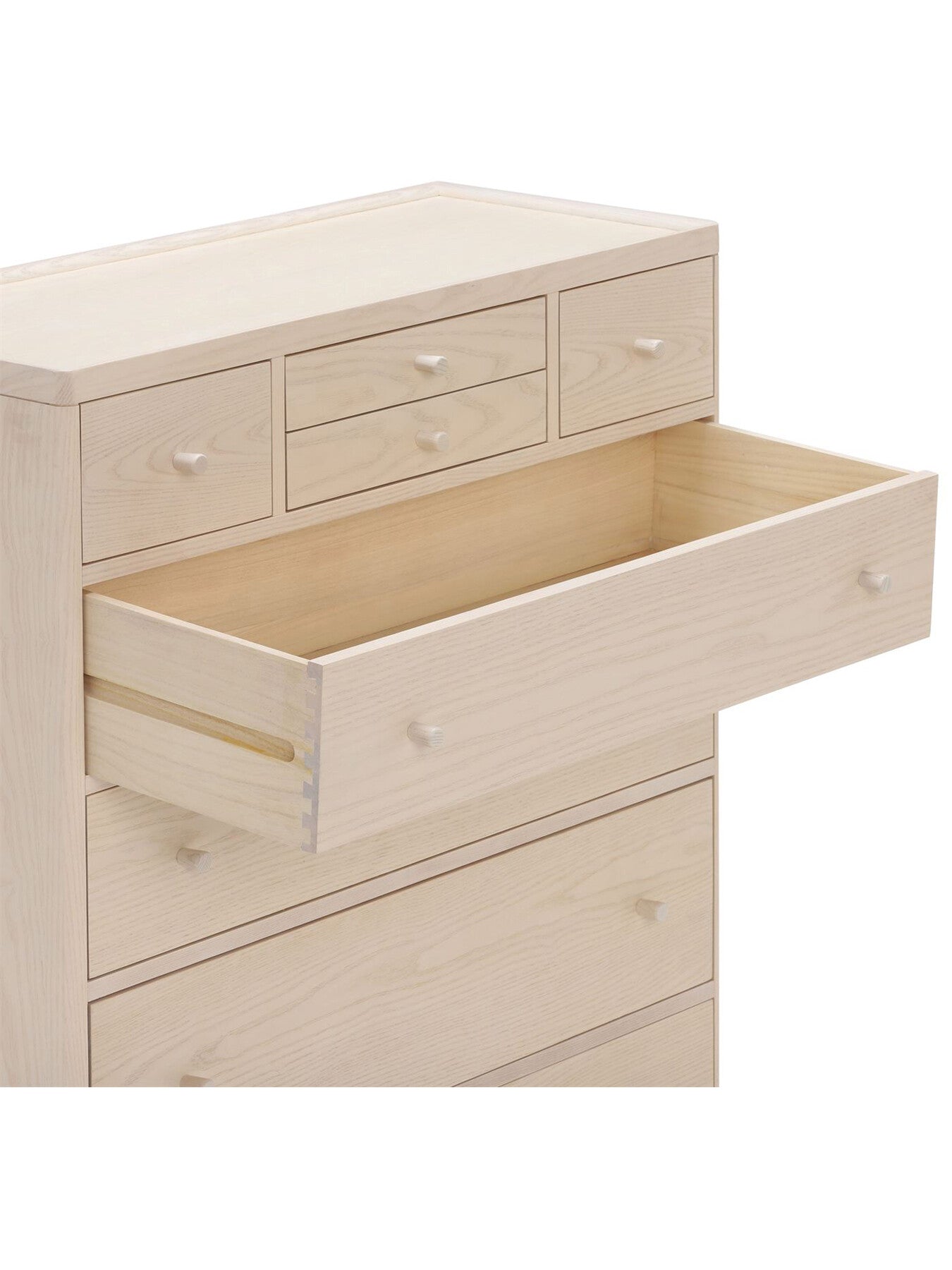 Neutral Ercol Salina 8 Drawer Tall Chest