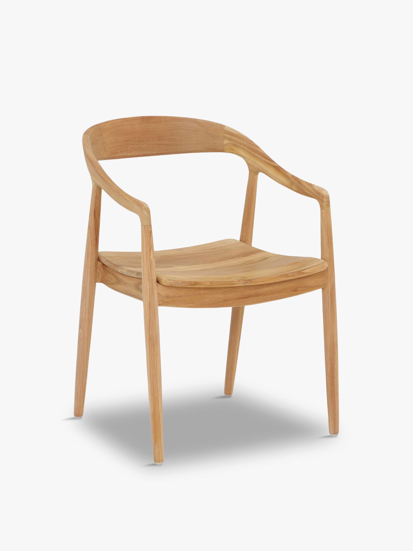 Semeru Teak Dining Chair with Arms