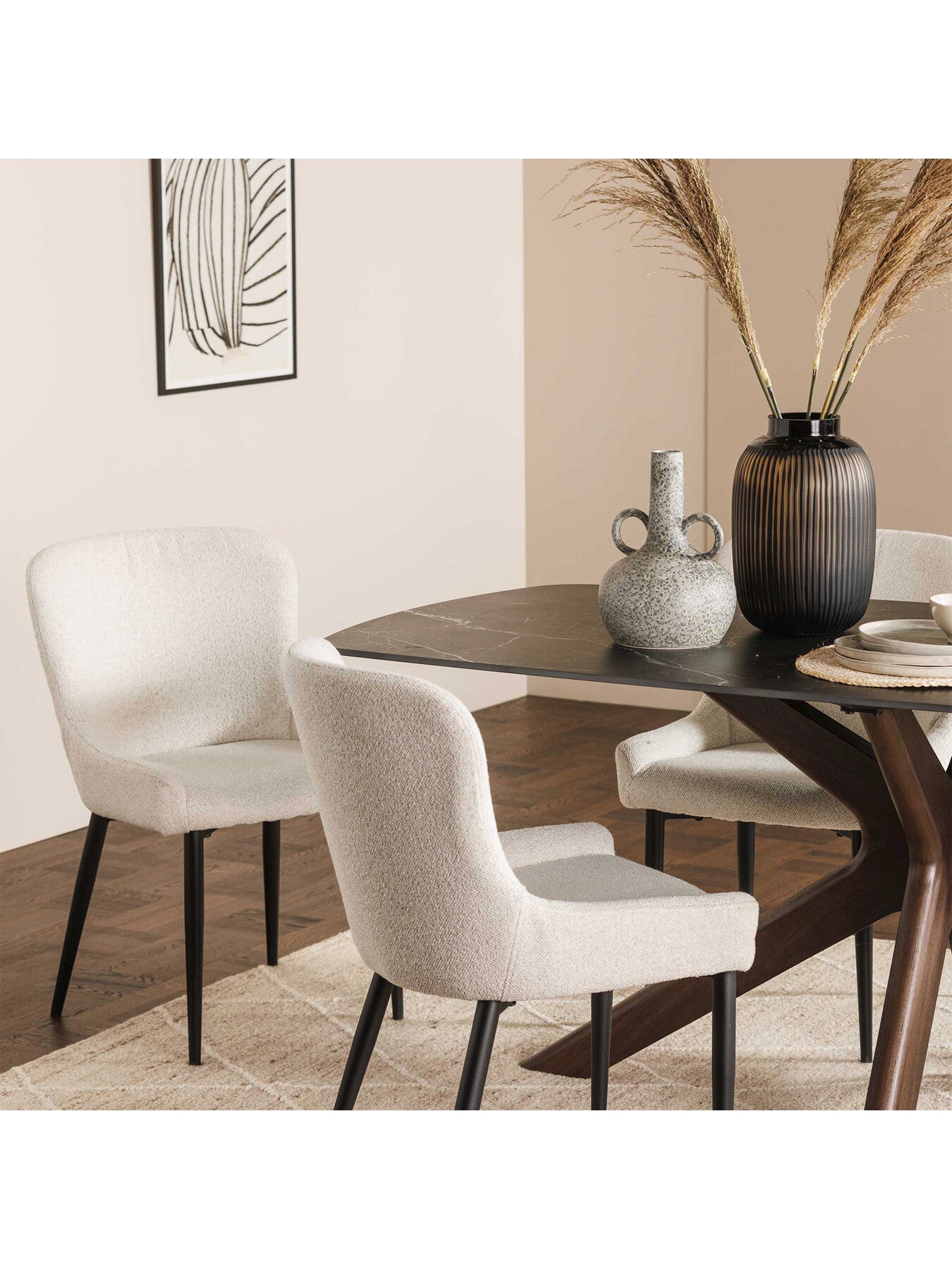 Timmins White Dining Chair