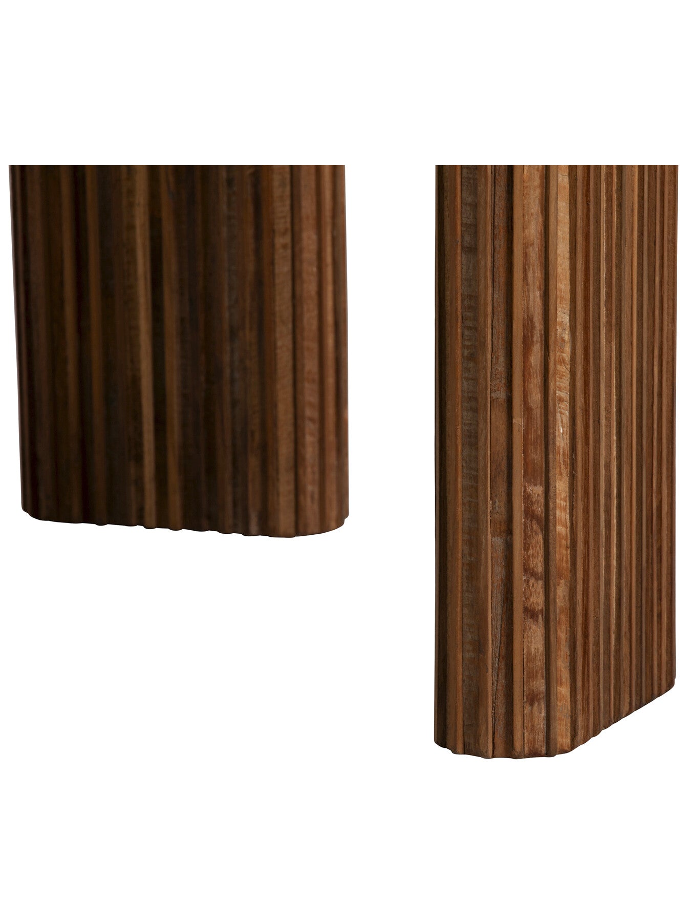 Brown Trinidad Reclaimed Teak Wood Dining Table