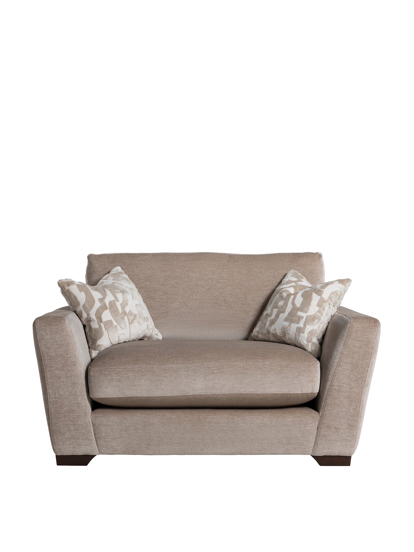 Neutral Tahoma Fabric Snuggle Chair