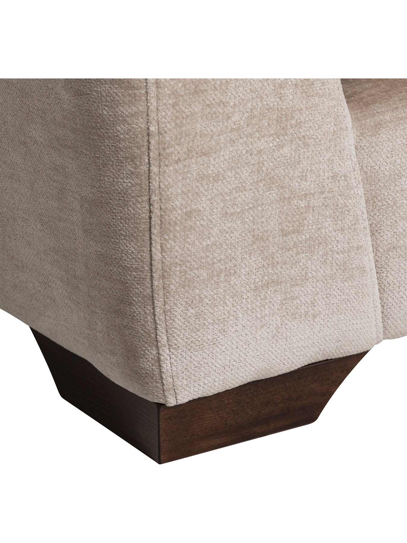 Neutral Tahoma Fabric Snuggle Chair