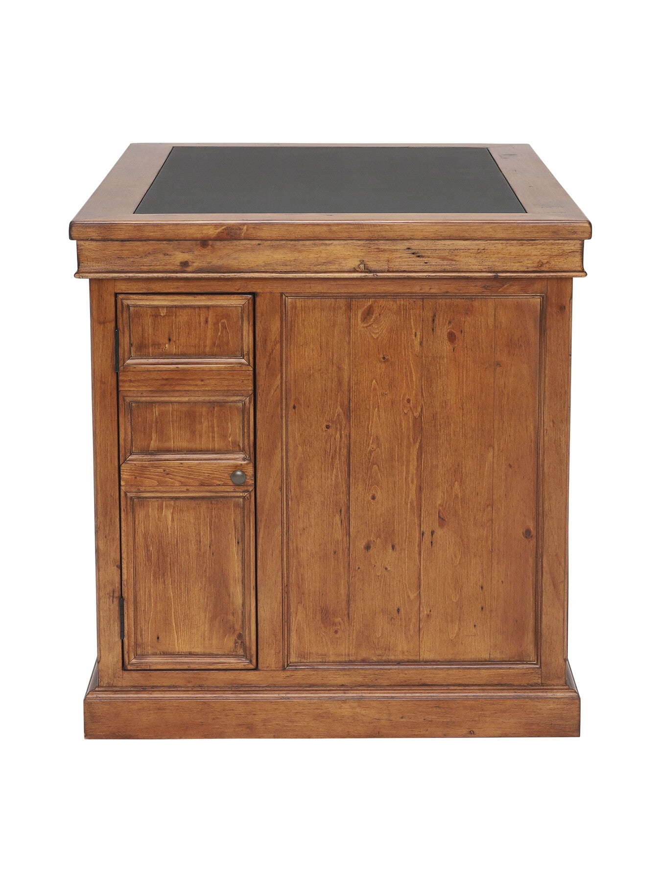 Villiers Reclaimed Wood Single Pedestal Desk