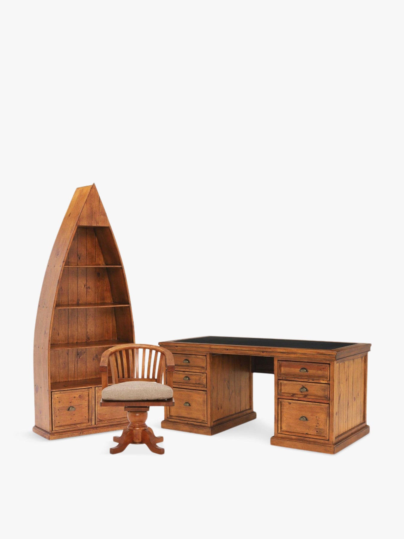 Villiers Reclaimed Wood Office Set