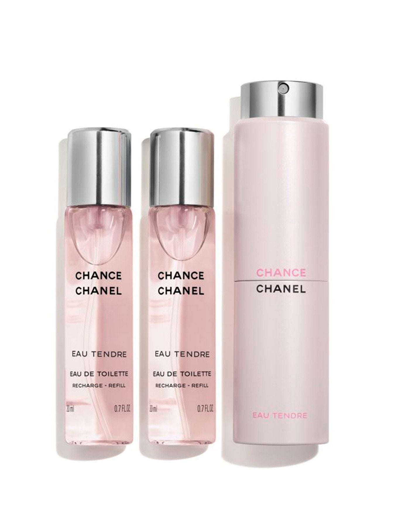 CHANCE EAU TENDRE Eau de Toilette Twist and Spray 3x20ml