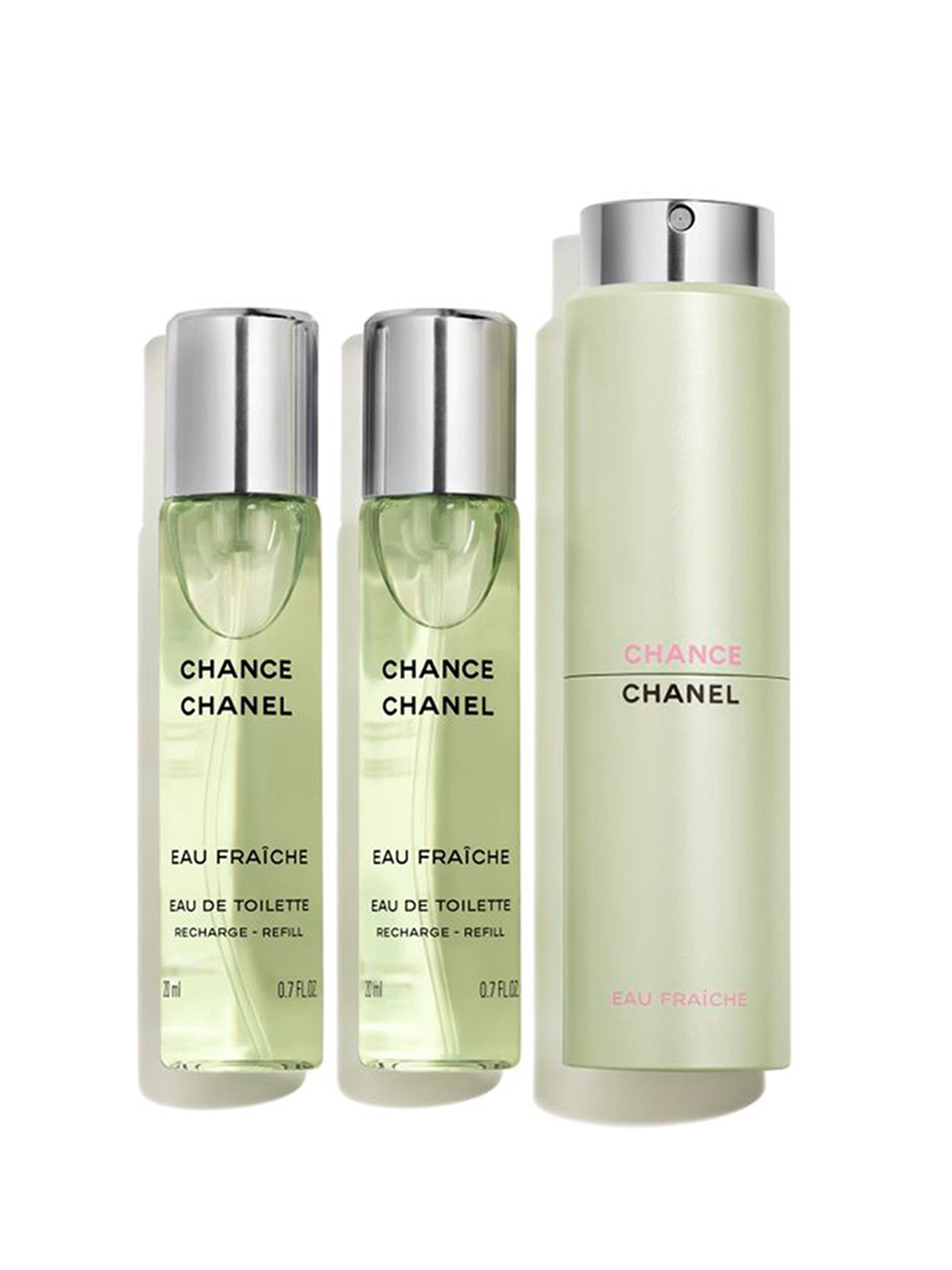 CHANCE EAU FRAÎCHE Eau de Toilette Twist and Spray 3x20ml