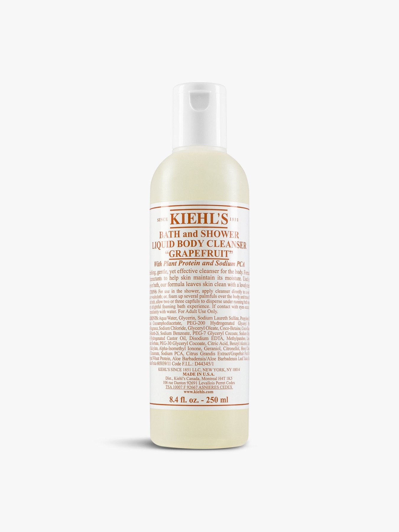 Bath Shower Liquid Body Cleanser Grapefruit