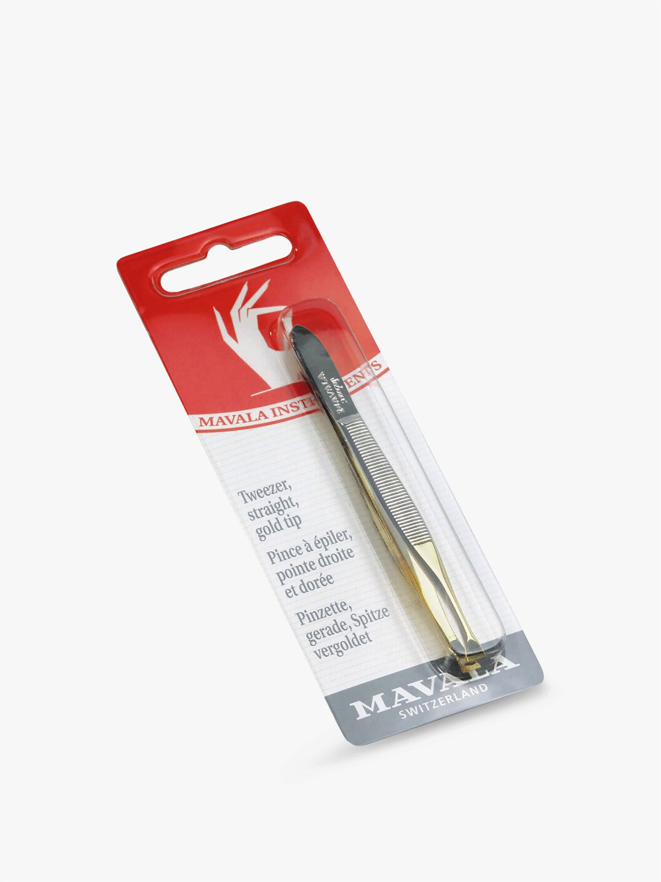 Straight Tweezer Gold