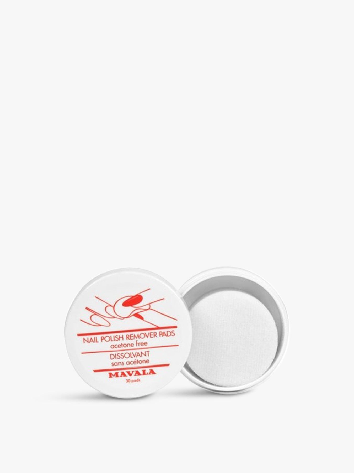 Nail Enamel Remover Pads