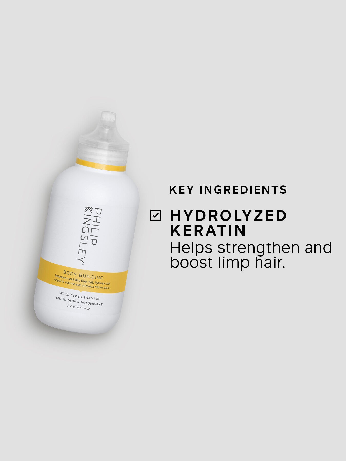 Body Building Weightless Shampoo 250 ml