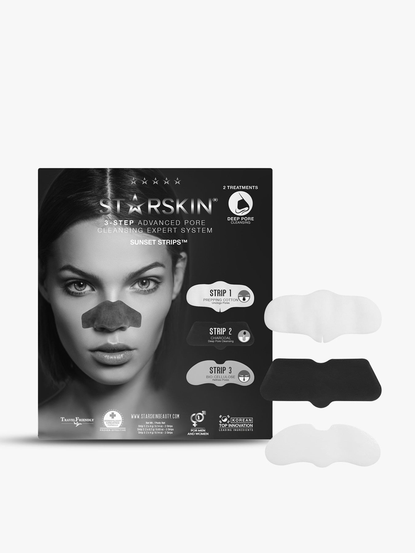 Sunset Strips™ - 3-Step Advanced Pore Cleansing Expert System