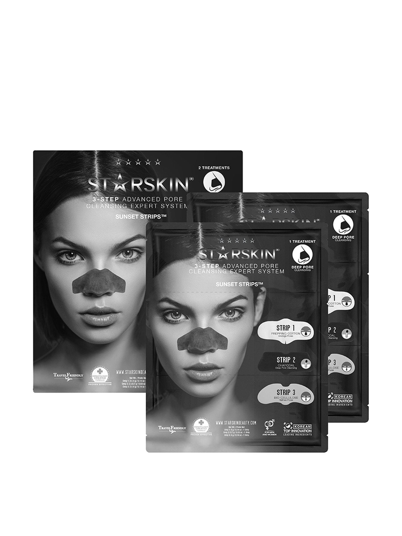 Sunset Strips™ - 3-Step Advanced Pore Cleansing Expert System