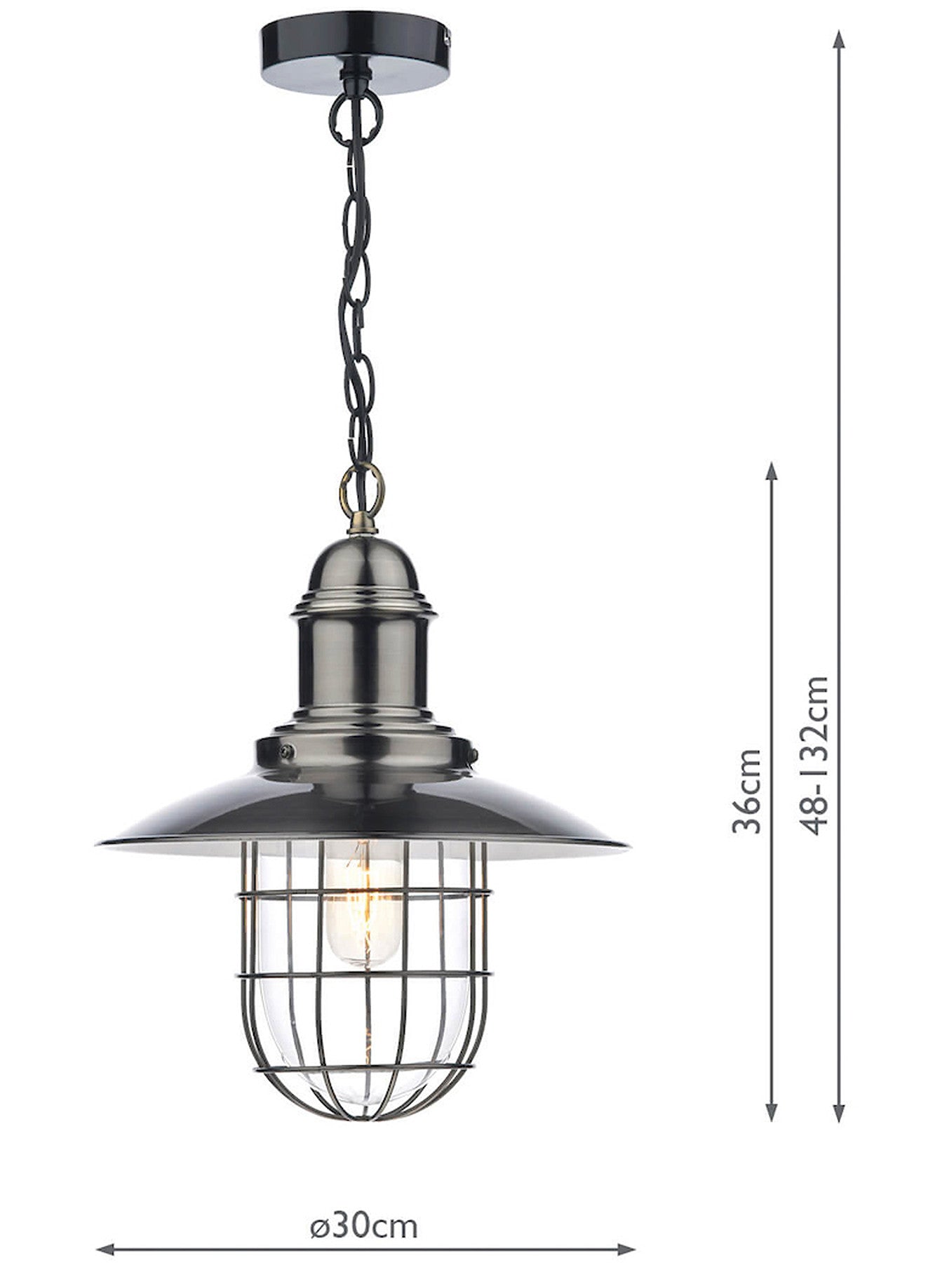 Terrace 1 Light Foyer Pendant Light