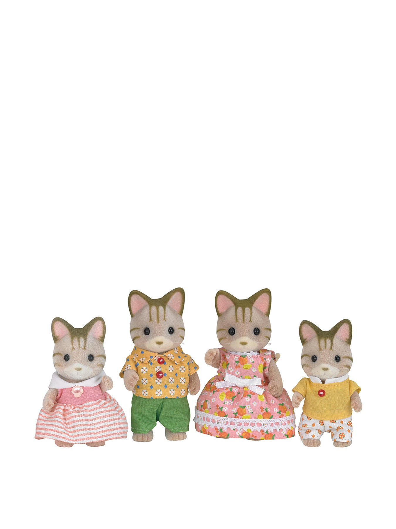 Striped Cat Family