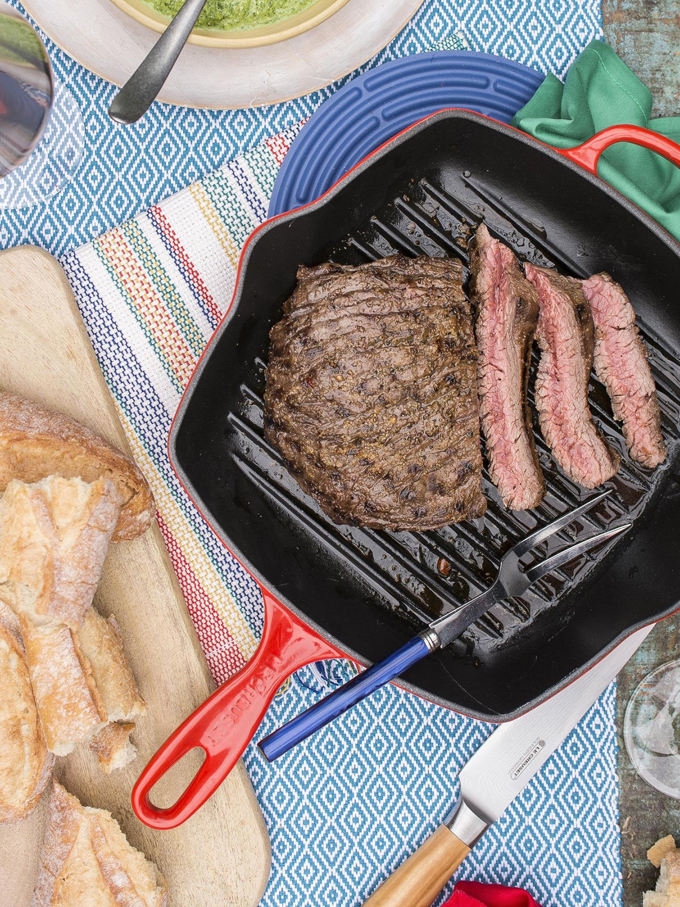 Signature Cast Iron Square Grillit 29cm