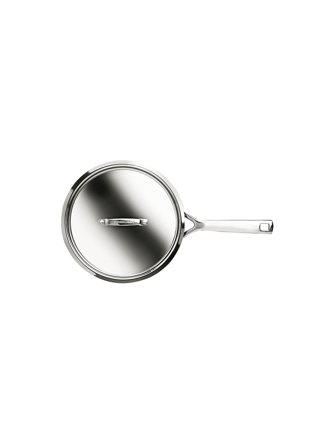 3-Ply Stainless Steel Uncoated Sauté Pan with Lid 24cm