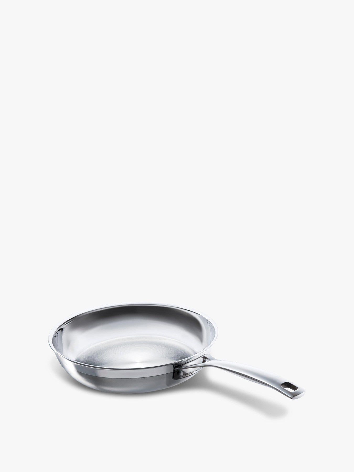 3-Ply Stainless Steel Uncoated Frying Pan 24cm
