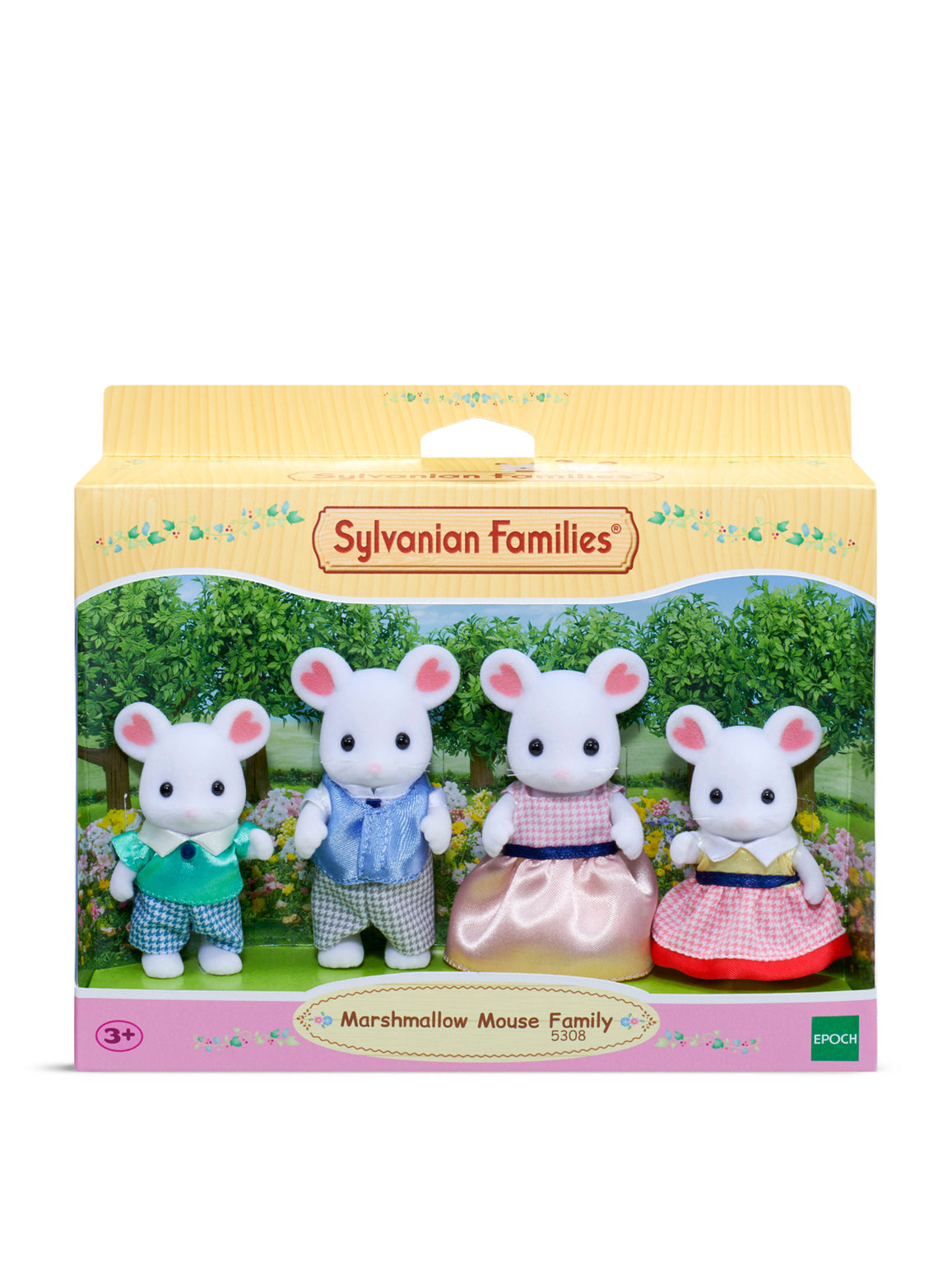 Marshmallow Mouse Family
