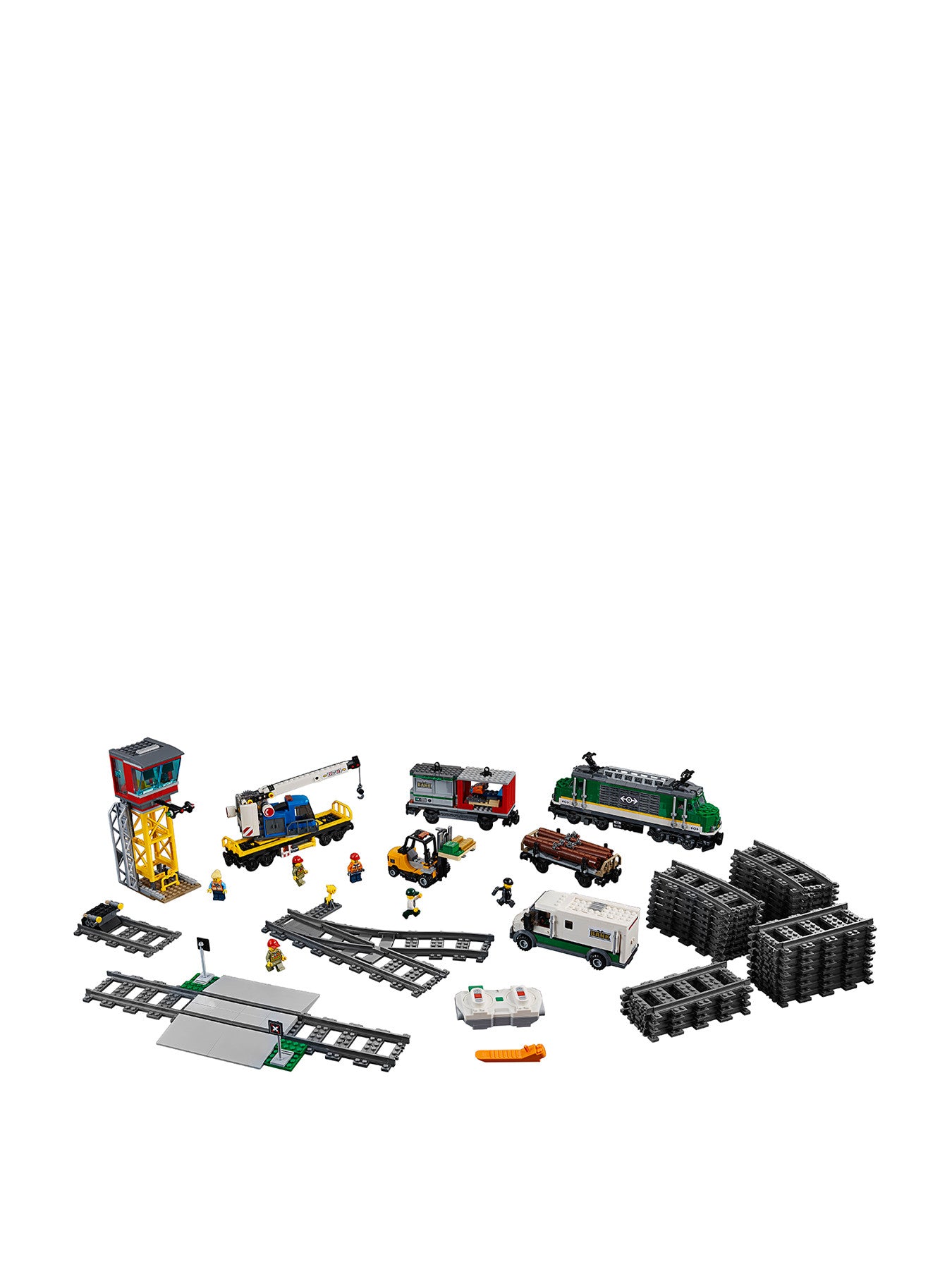 City Cargo Train Power Functions Set 60198