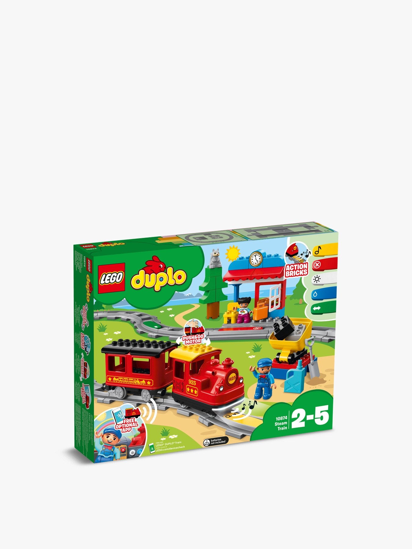 DUPLO Steam Train Set for Toddler 10874