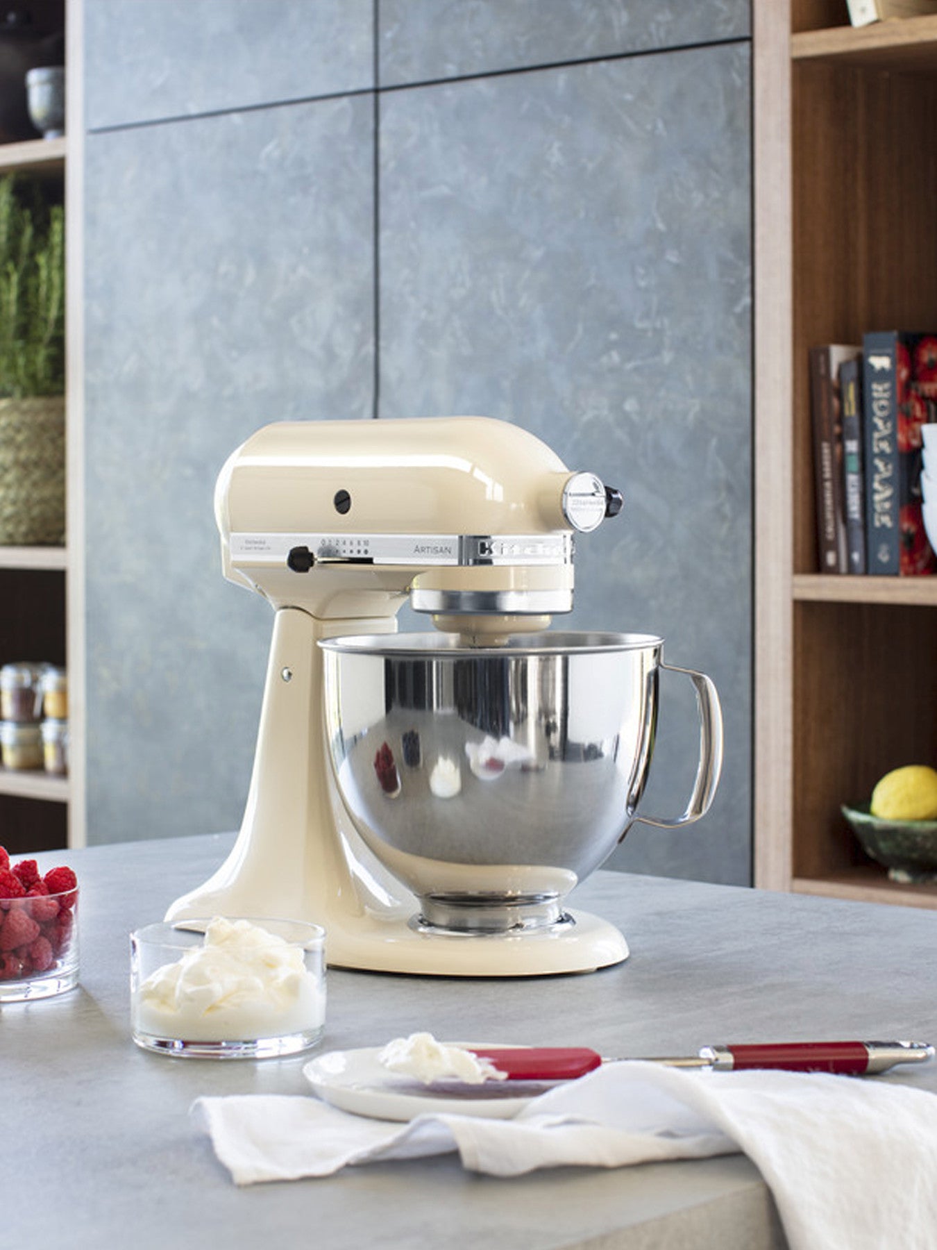 Artisan Tilt-Head Stand Mixer 4.8L with Extra Accessories